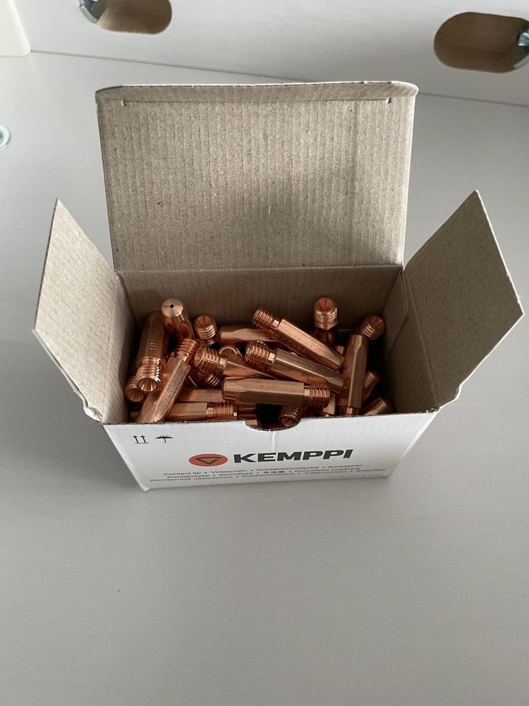 Końcówki mig M8 fi 1.0mm pakowane po 50szt