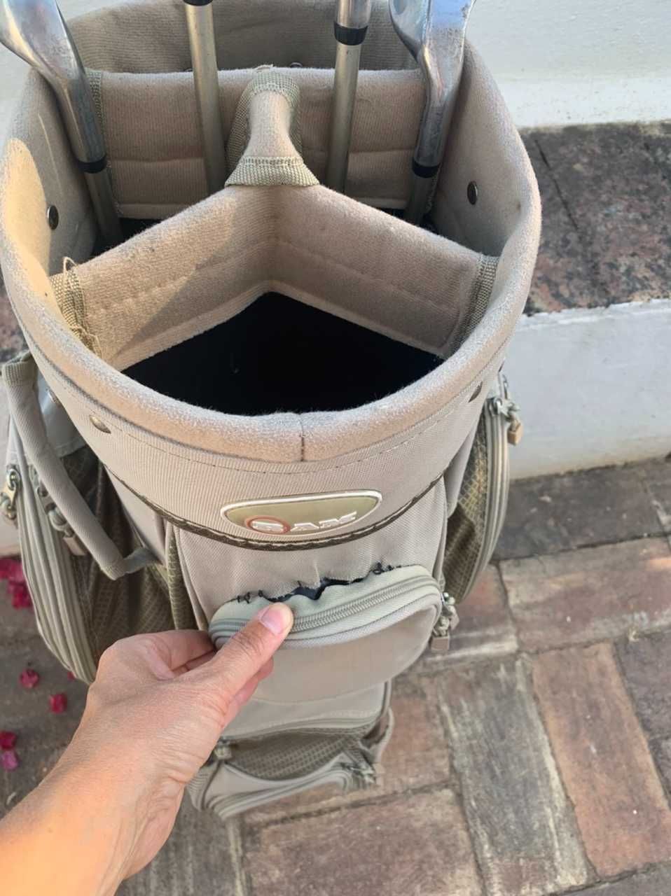 Golfe: Conjunto Saco + 4 tacos RAM
