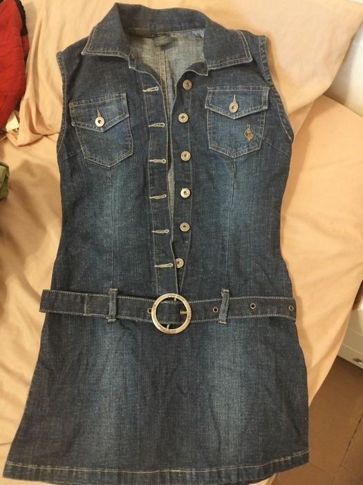 Сарафан джинсовый