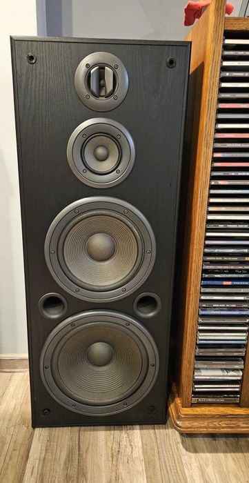 Wieża Technics 5 elementów + 2 piloty + kolumny Technics SB-A38