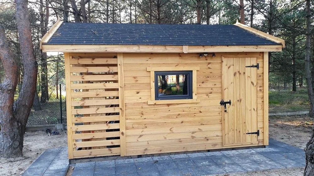 Domek narzędziowy domki narzędziowe drewutnia drewutnie altana ogród