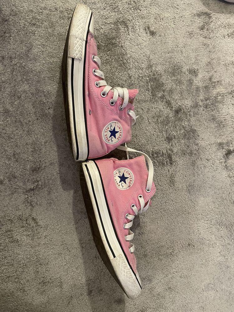 Converse trampki różowe rozm 34 oryginalne