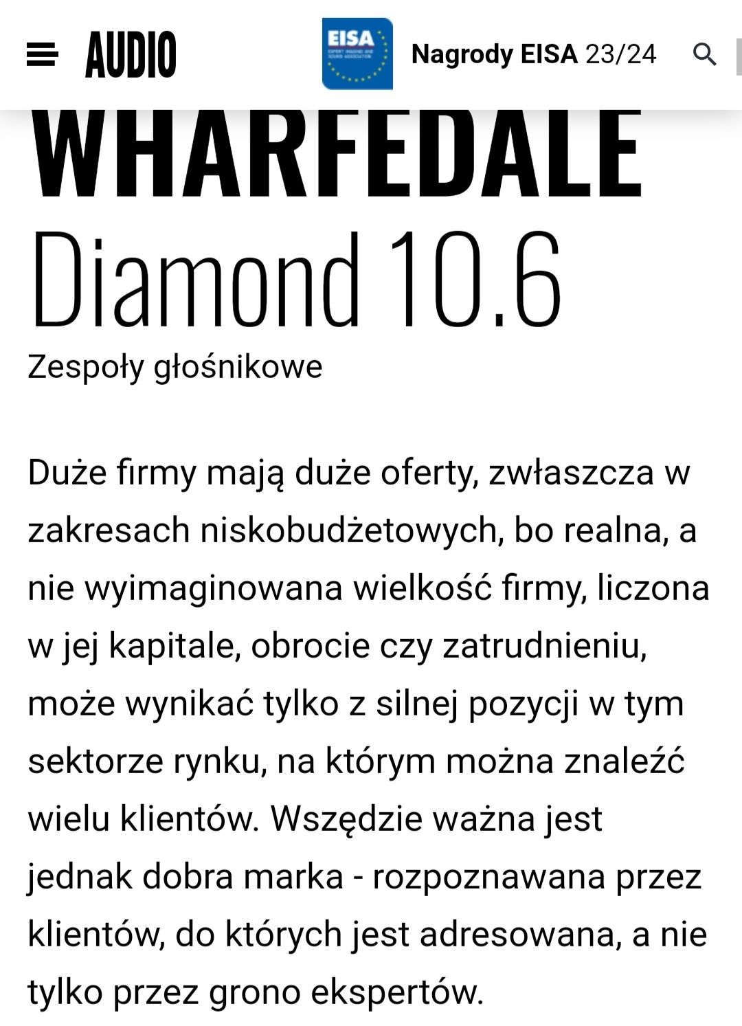 Kolumny Podłogowe do Salonu "WARFEDALLE"Stan Bdb /Drogie Kable Gratis