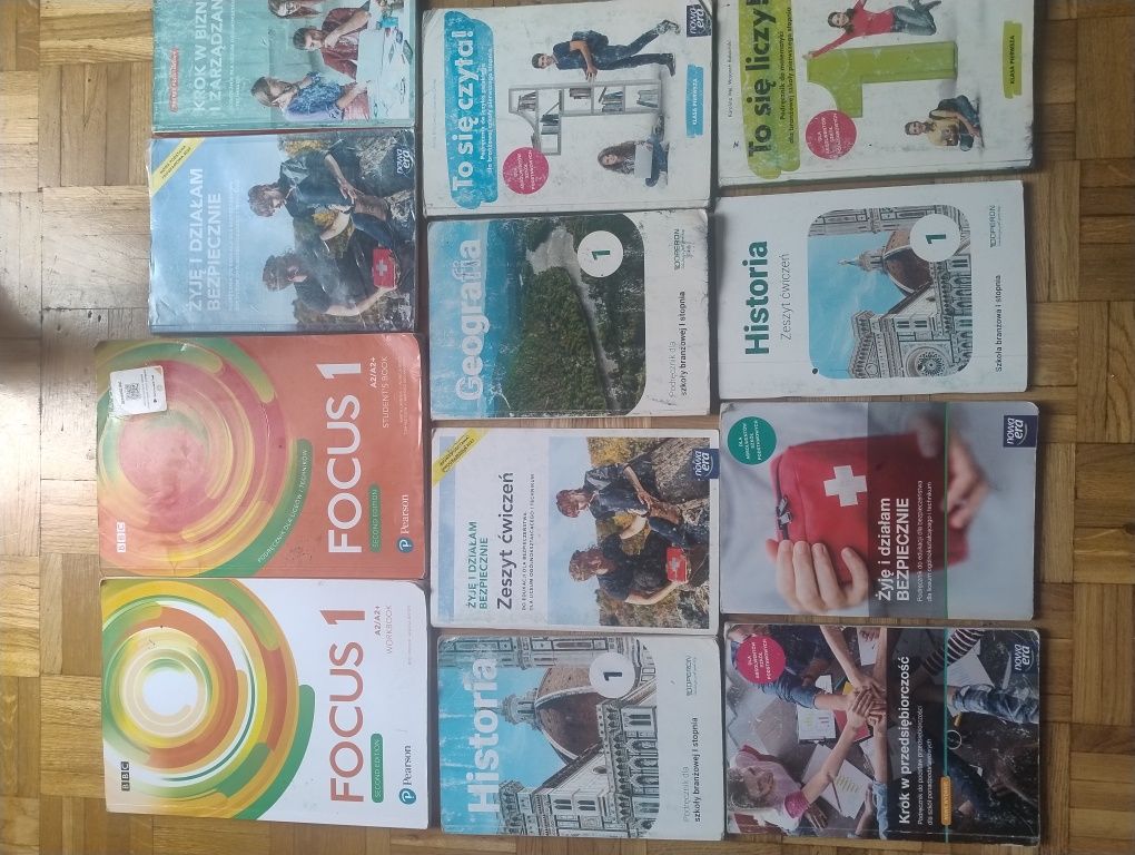 Książki do 1 kl. Szkoły branżowej
