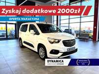 Opel Combo Elite 1.2Turbo 110KM M6 2019 r., salon PL, I właściciel, f-a VAT