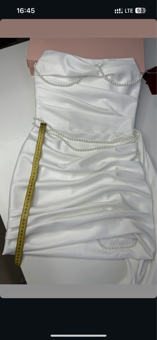 Весільна сукня коротка