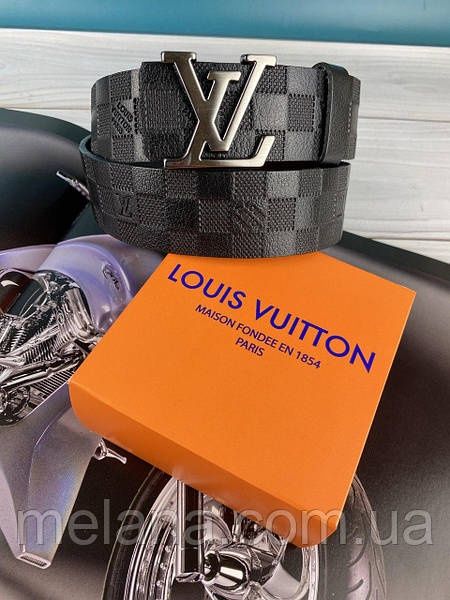 Кожаный ремень мужской Louis Vuitton Луи Витон ЛВ