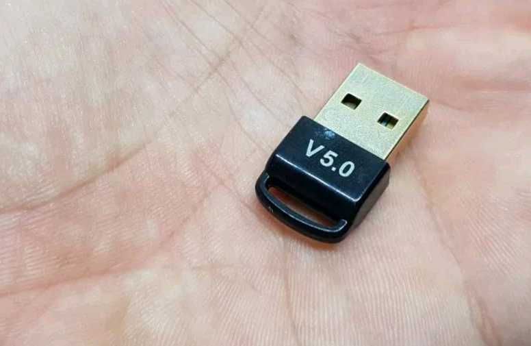 Bluetooth адаптер V5.0 USB чип BQB беспроводной блютуз ЮСБ