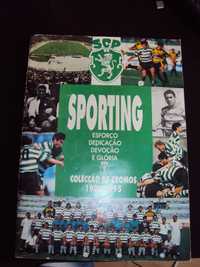Caderneta Oficial Sporting 1906/1995 - Completa - Rara