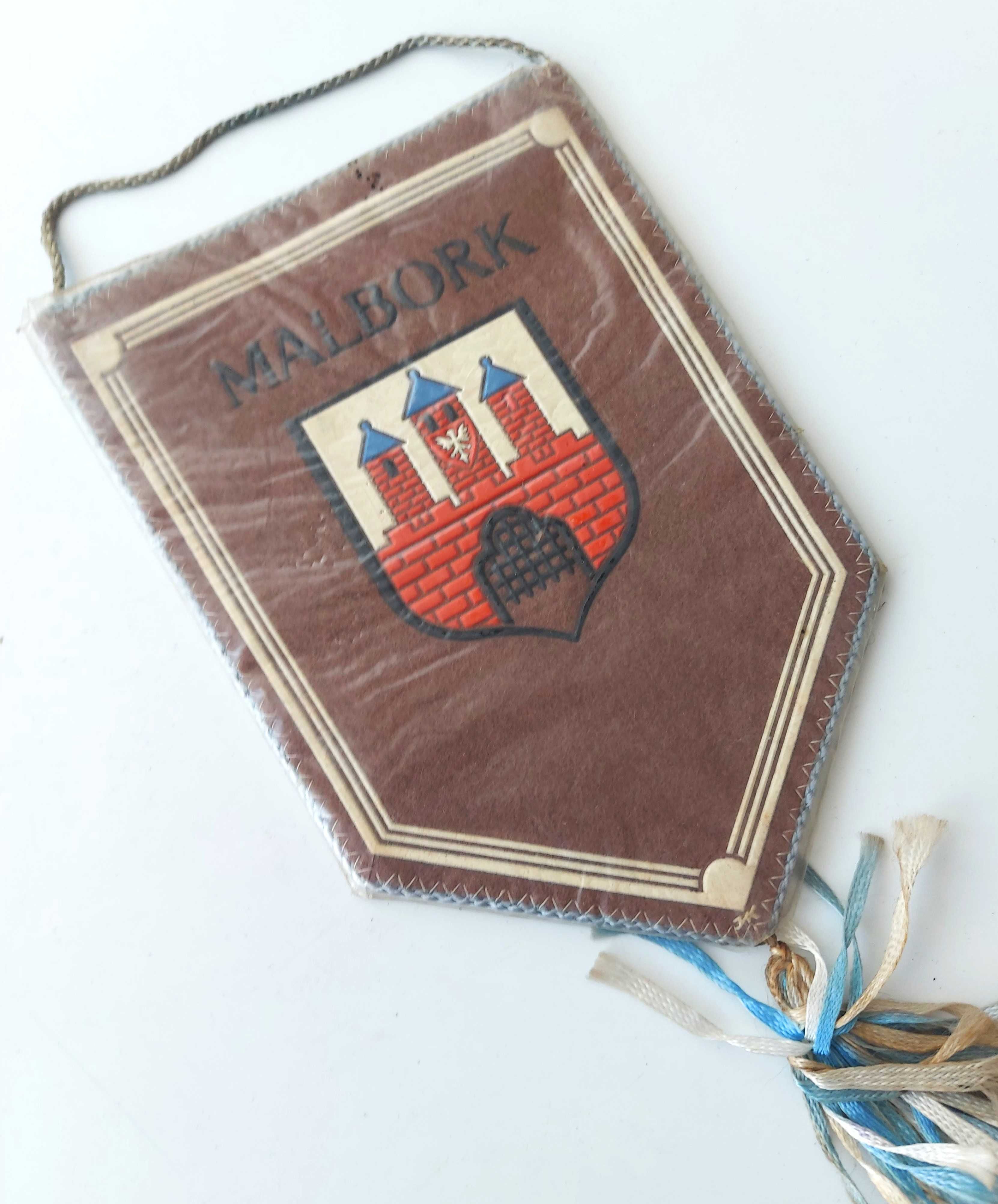 Proporczyk Malbork Herb Polska