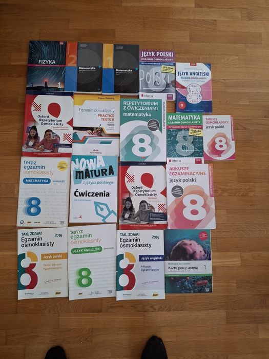 Podręczniki szkolne zbiór zadań do egzaminów ósmoklasisty