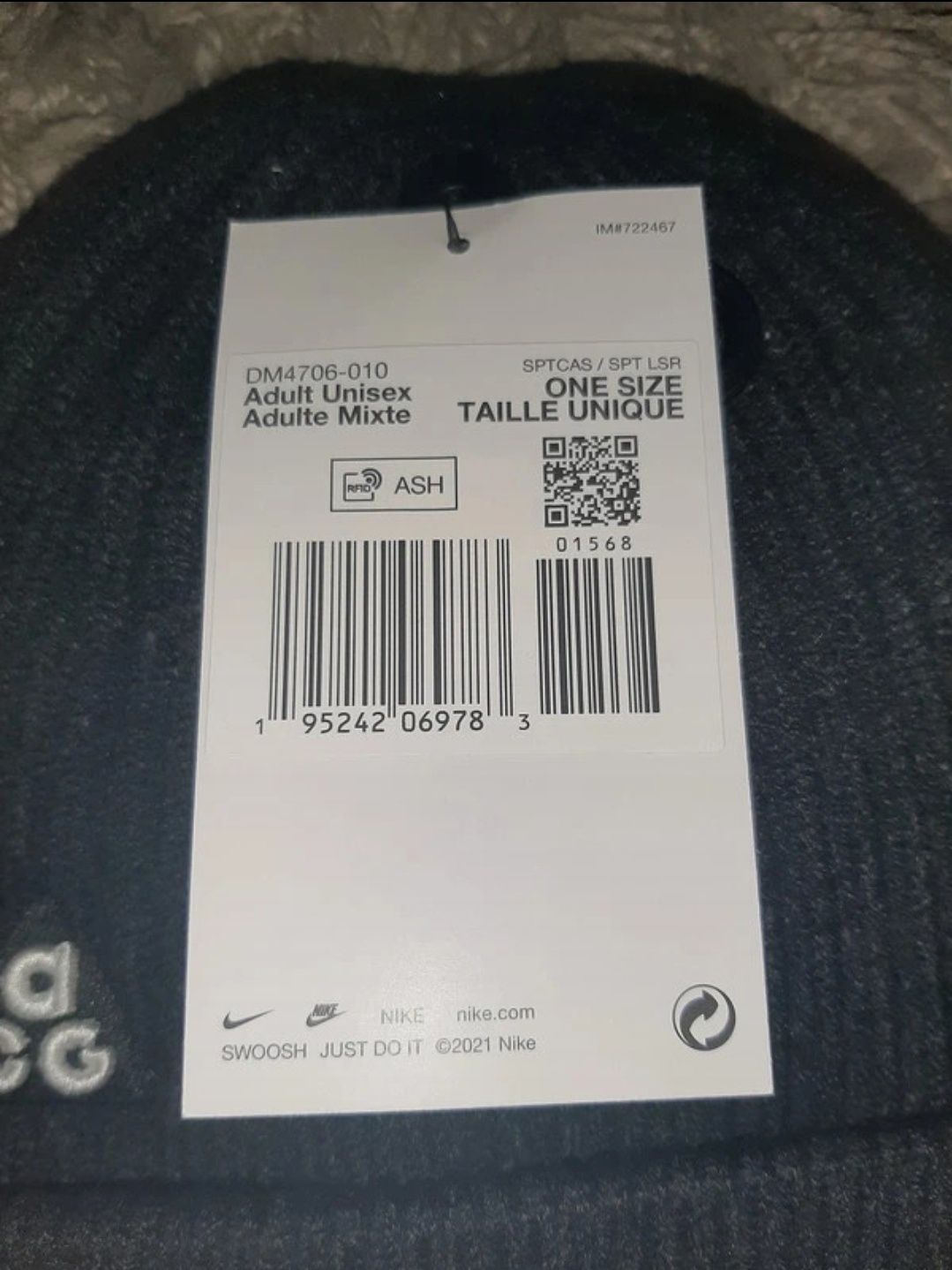 Czapka Nike ACG cuffed knit beanie