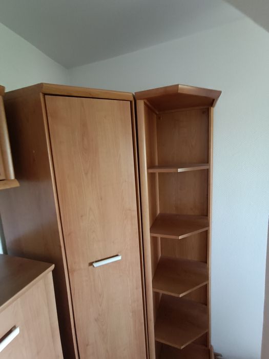 Szafka narożna olchowa