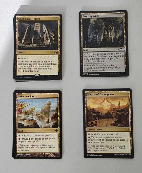 Cartas Magic - Terrenos