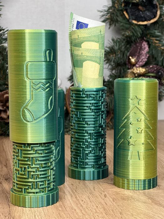 Новорічний подарунок, головоломка для дорослих та дітей