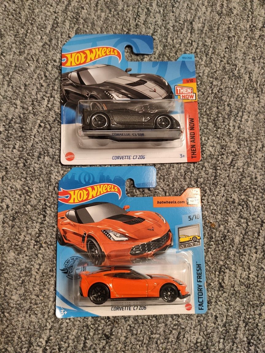 Zestaw Chevrolet Corvette C7 Z06 Hot Wheels 2020