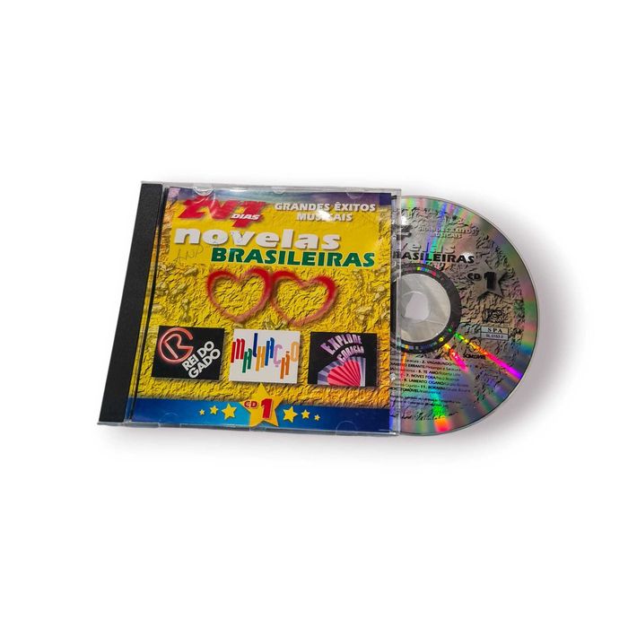 CD “Novelas Brasileiras – Grandes Êxitos Musicais – CD 1” (Near Mint)