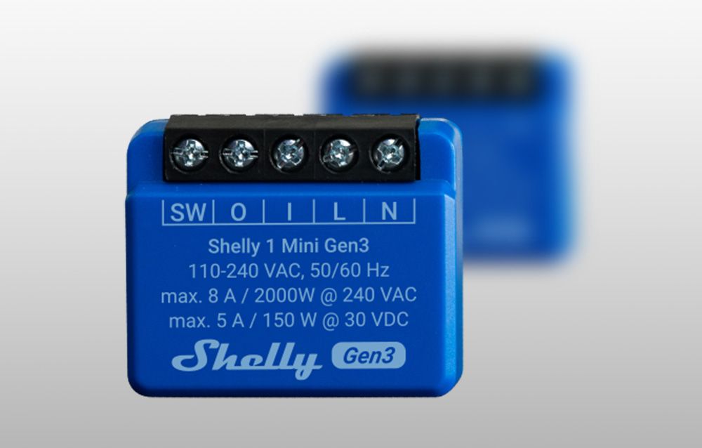 Sterownik Shelly Mini Gen3 Wifi