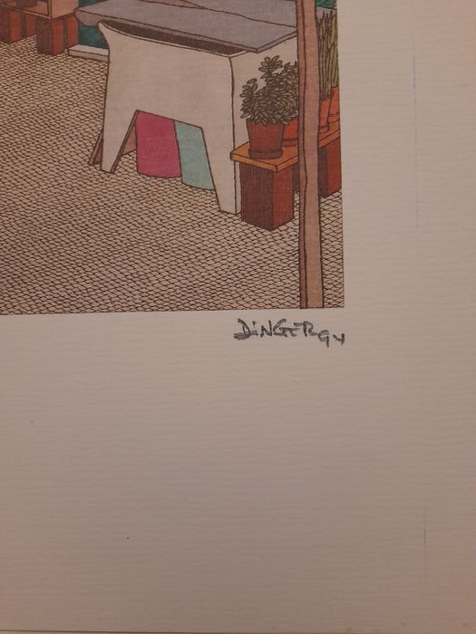Serigrafia de Fernando Dinger