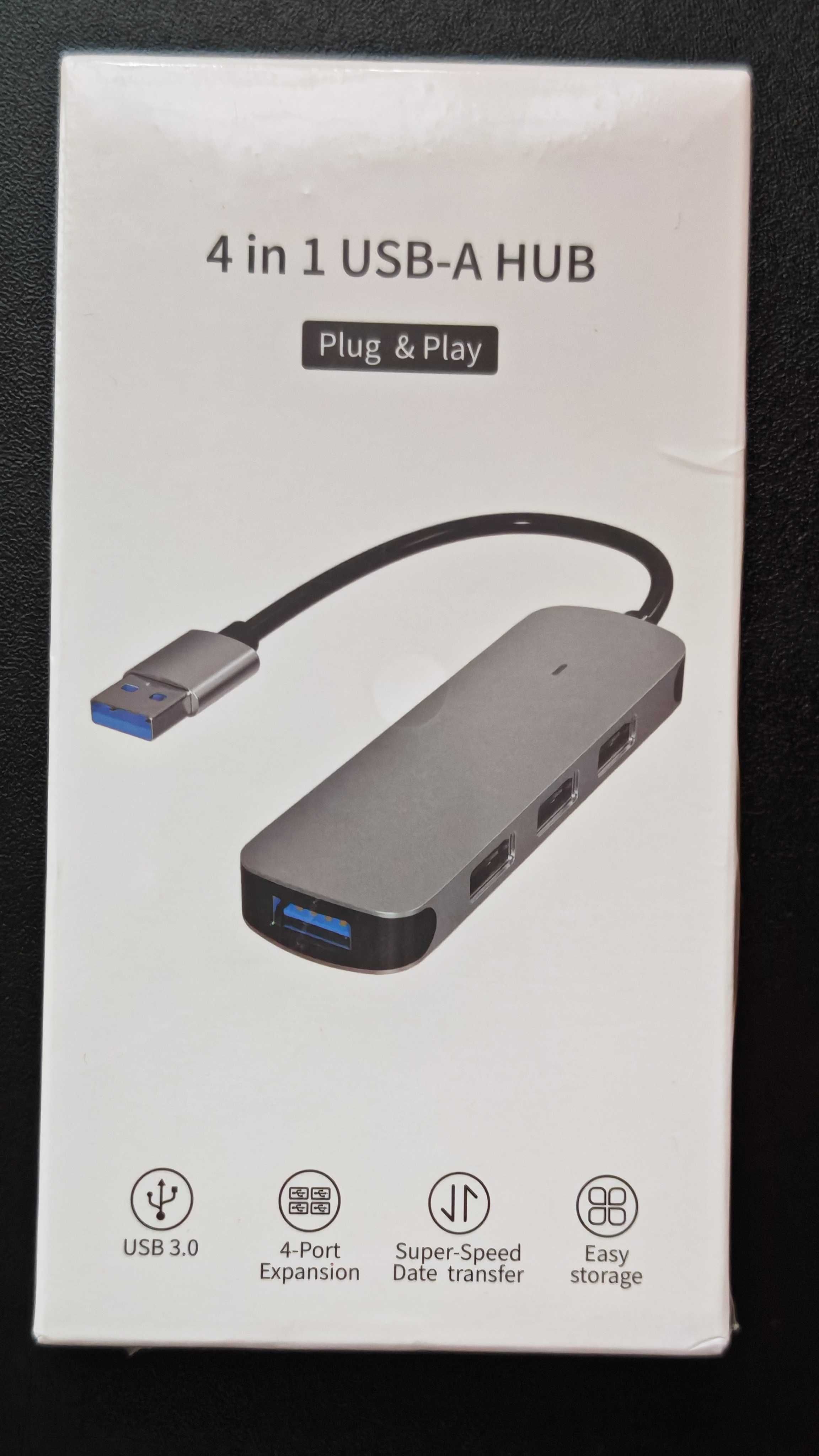 Basix USB Hub 3.0 Adapter 4-in-1 USB2.0 Converter Hi-Speed. Суперціна!