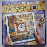 Настенные часы Decoupage Clock набор для творчества