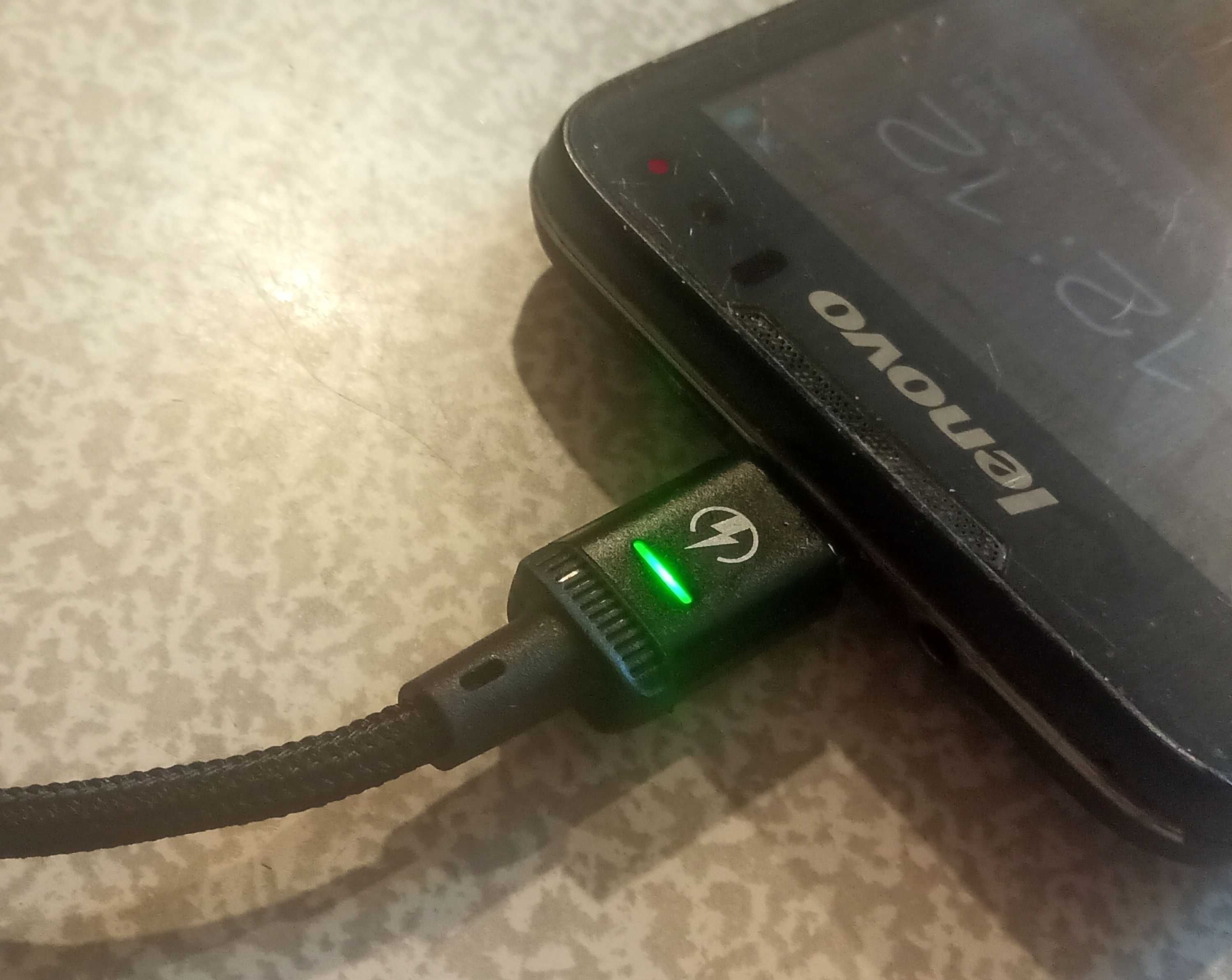 Кабель магнитный USB с передачей данных зарядки смартфона