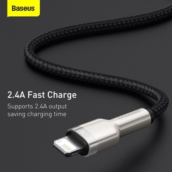 Кабель с чипом Baseus USB to Lightning 100см Быстрая Зарядка iPhone