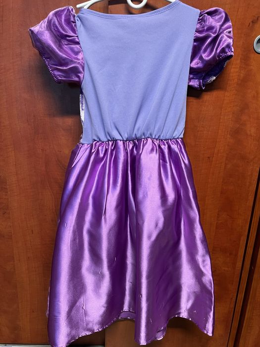 Sukienka strój przebranie Roszpunka