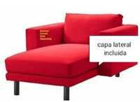 CAPA sofá IKEA norsborg chaise longue integrado separado sofá