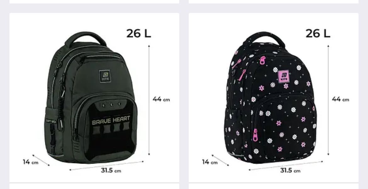 Рюкзак Kite K25-903L шкільний портфель ортопедичний ранець оригінал