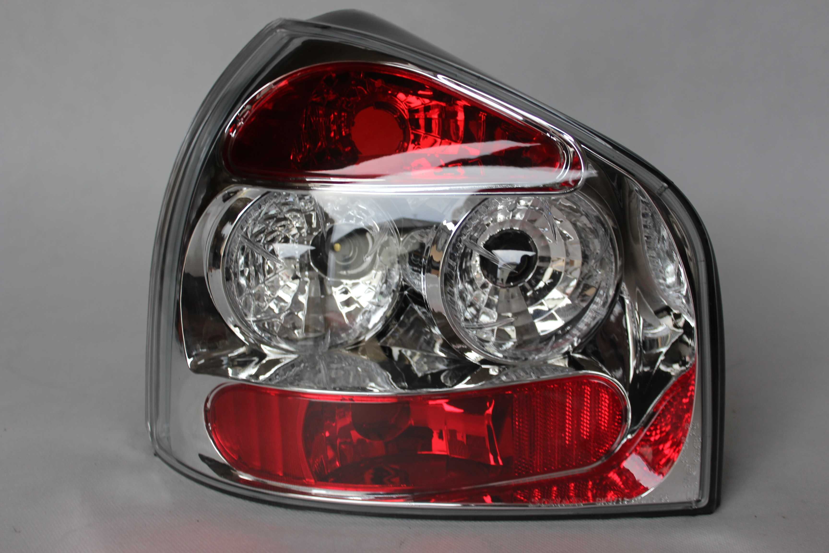 Lampy światła tył tylne Audi A3 8L 96-00 CHROME Tuning NOWE