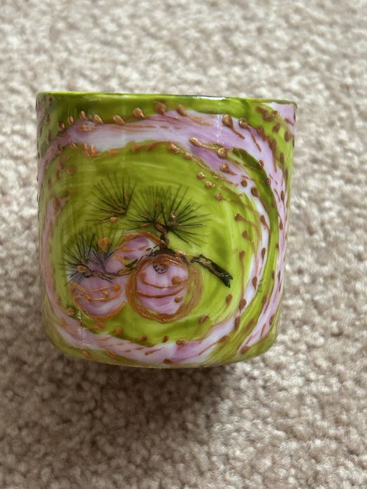 Filiżanka malutka ręcznie malowana