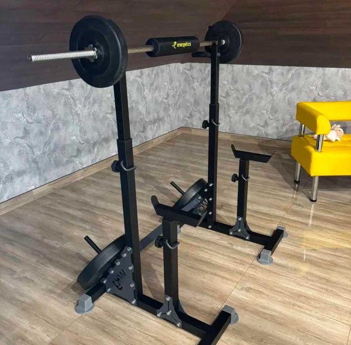 Стійки під штангу 3в1 Bugai Pro жим присідання бруси стойки для штанги