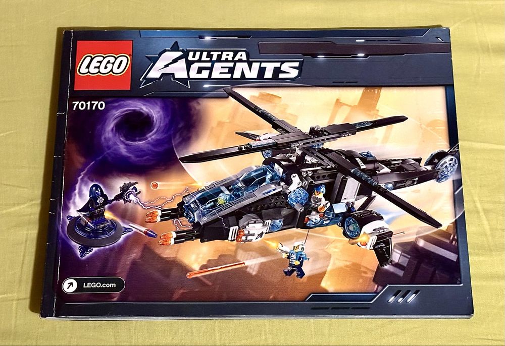 Lego 70170 Ultra Agents Ultracopter vs. Antimatter 100%