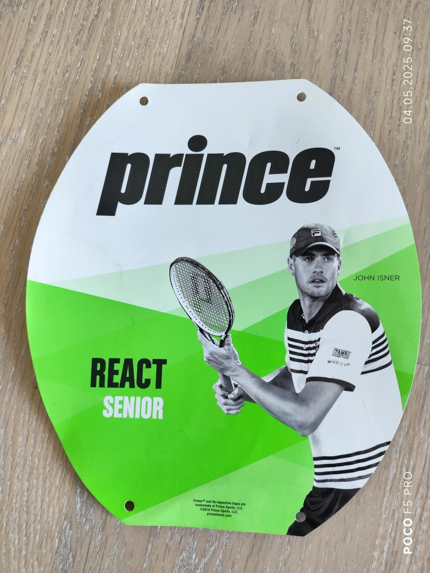 Тенісна ракетка Prince React T/R Sn91
