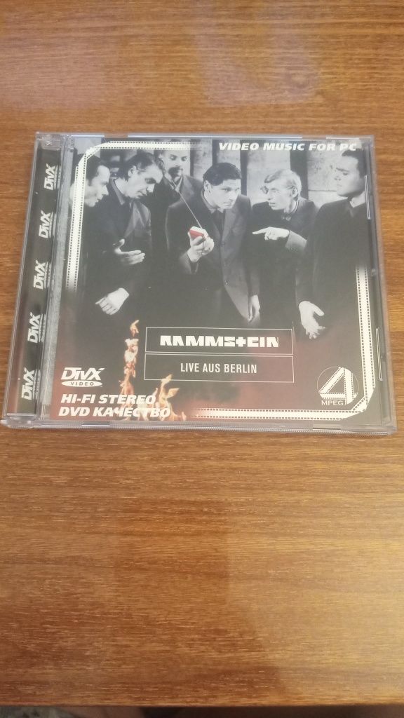 Rammstein - Live Aus Berlin (1998) VCD лицензия