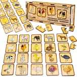 Puzzle drewniane łamigłówka zwierzęta domowe. PuzzleOK