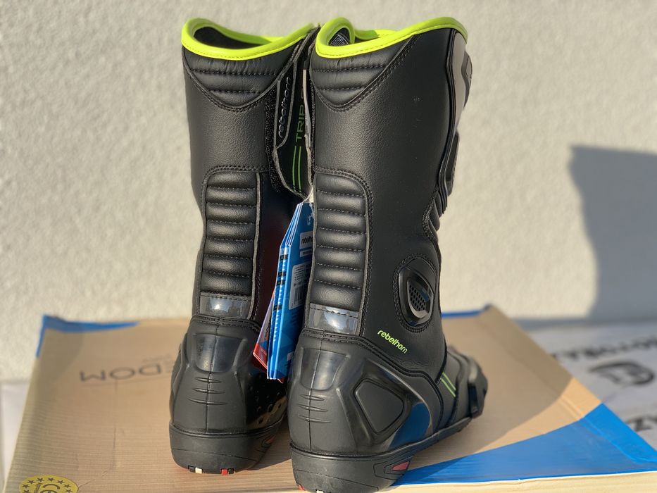 Buty motocyklowe rebelhorn Trip ST rozmiar 36 Fluo zolty, NOWE! Okazja