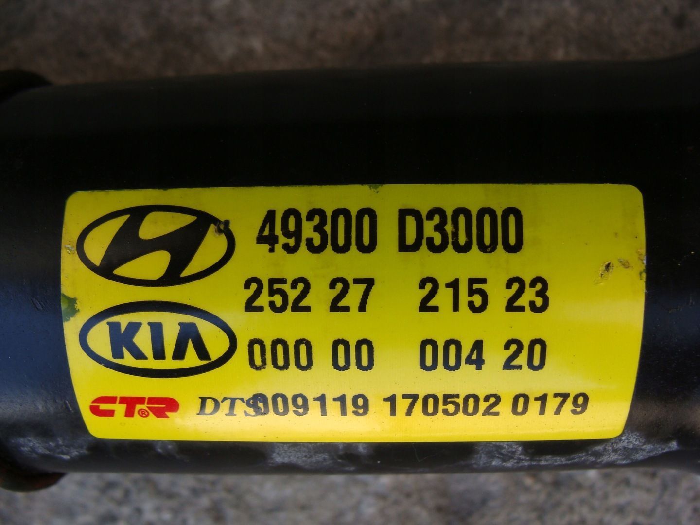 WAŁ NAPĘDOWY TUCCON II 4WD 49300 D3000