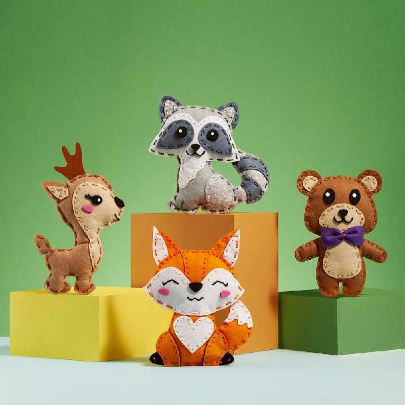 Набір для шиття Іграшки дій Лісові звірі від 6 років