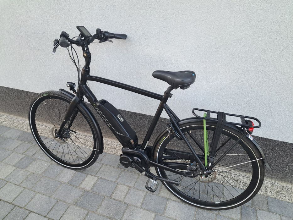 Rower elektryczny Batavus Dinstag Yamaha trekkingowy męski Nexus L 57