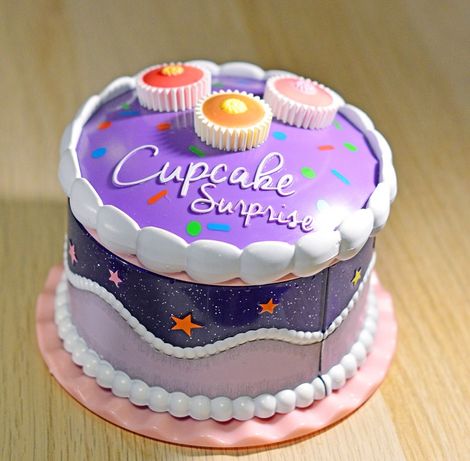 Cupcake Tort fioletowy