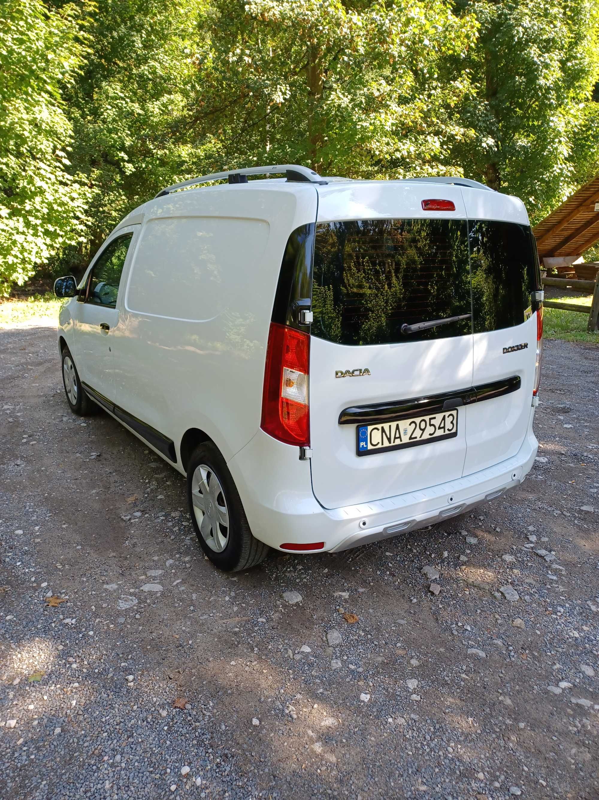 dacia dokker 1.5 DCI 2016 r. klima; bogata wersja