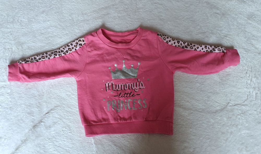 Komplet dresowy różowy bawełniany 3-6 miesięcy studio