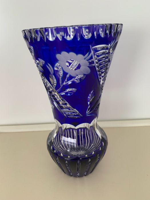 Цветной хрусталь вазы германия