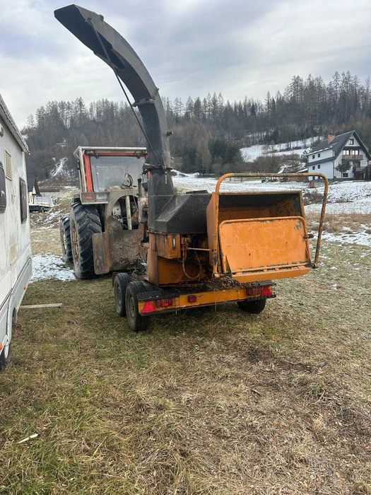 Rębak, z silnikiem diesla