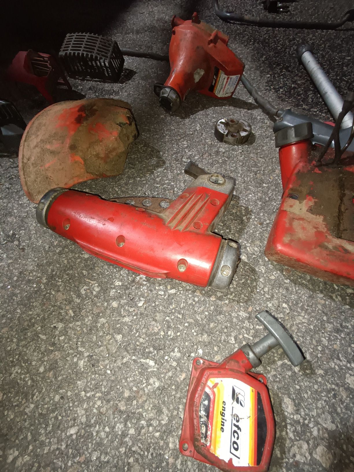 Peças para máquina de roçar efco