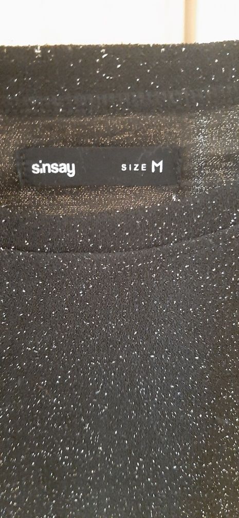 Bluzka brokat Sinsay M