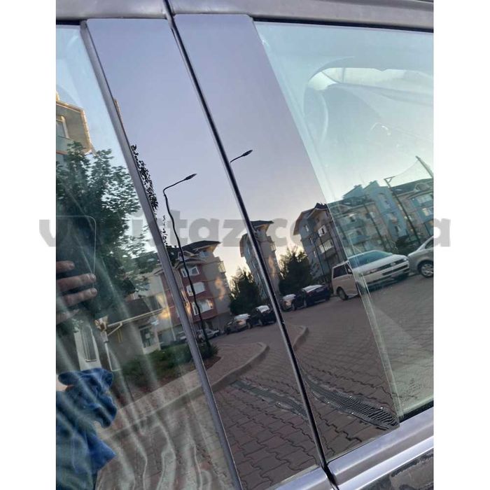 Накладки (наклейки) на стойки дверей Volkswagen Passat NMS B7 B8 USA