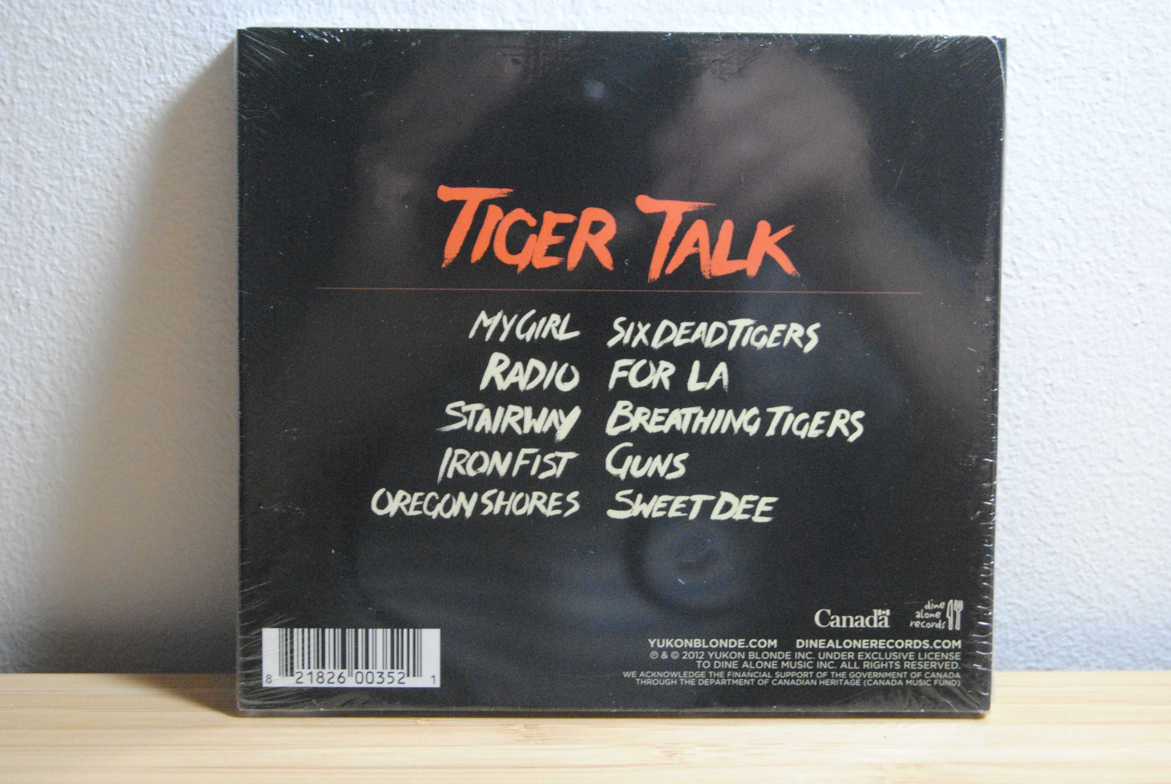 Yukon Blonde Tiger Talk płyta CD Nowa w folii